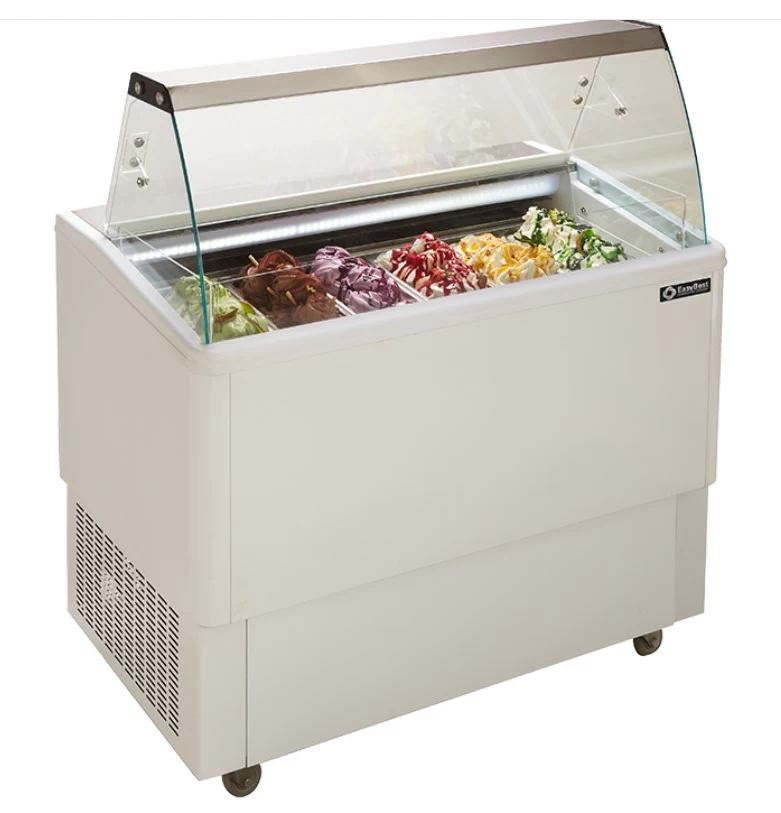 Витрина для мороженого EasyBest SAMOA 9V, цвет белый RAL9010