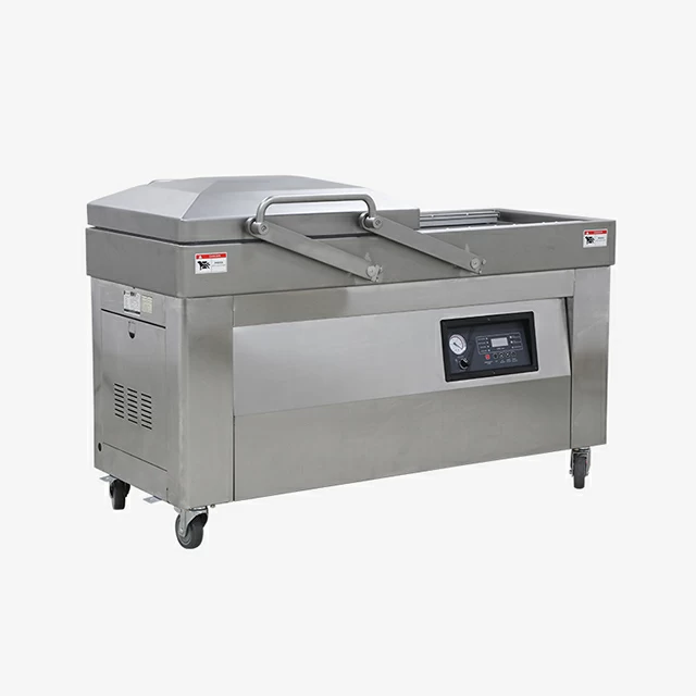 Вакуумный упаковщик Hualian Machinery HVC-610S/2A (DZ-610/2SA) (нерж., обрезка)