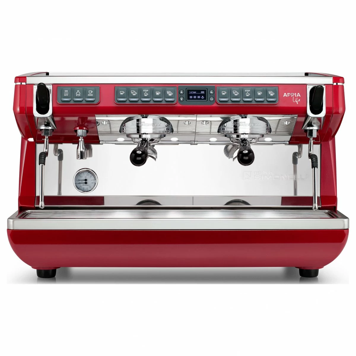 Кофемашина Nuova Simonelli Appia Life XT 2Gr V 220V red+high groups