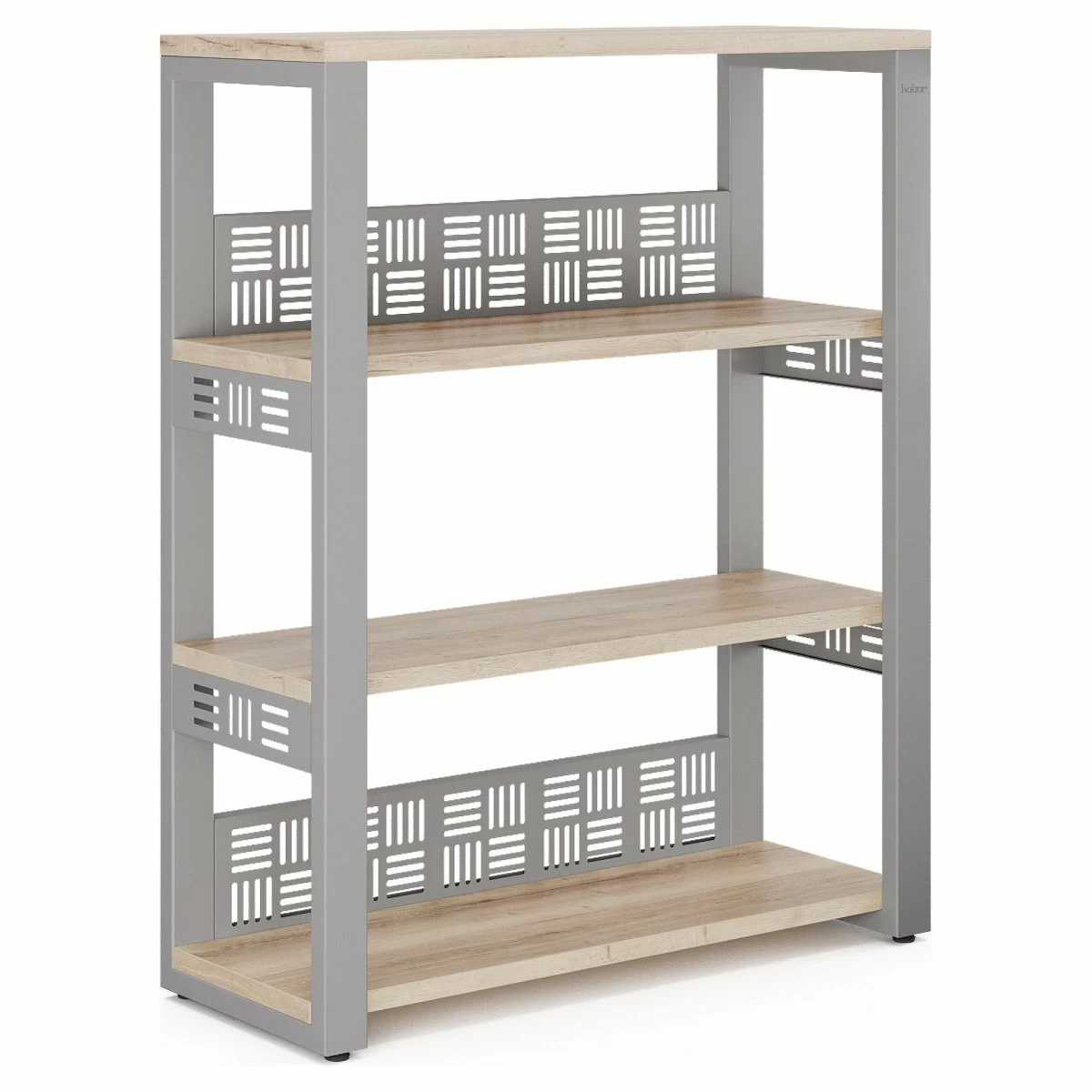 Стеллаж открытый Kobor ST3-60/36 aluminum/natural