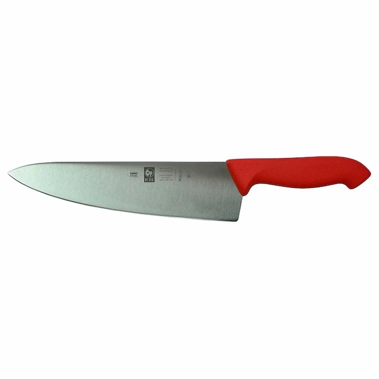 Нож поварской 250/395 мм. Шеф красный HoReCa Icel /1/6/