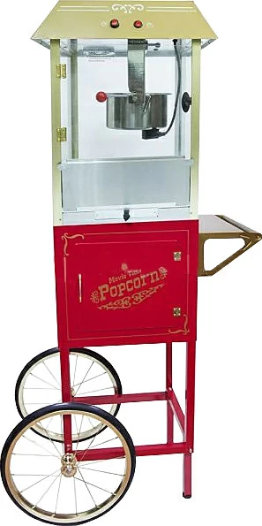 Попкорн аппарат Enigma New (10OZ SS KETTLE With Cart)