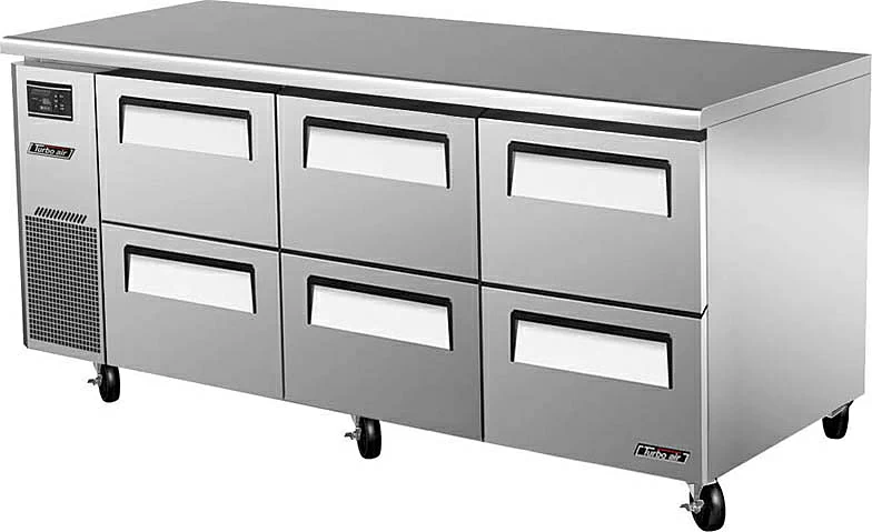 Холодильный стол с ящиками Turbo air KUR18-2D-6-700