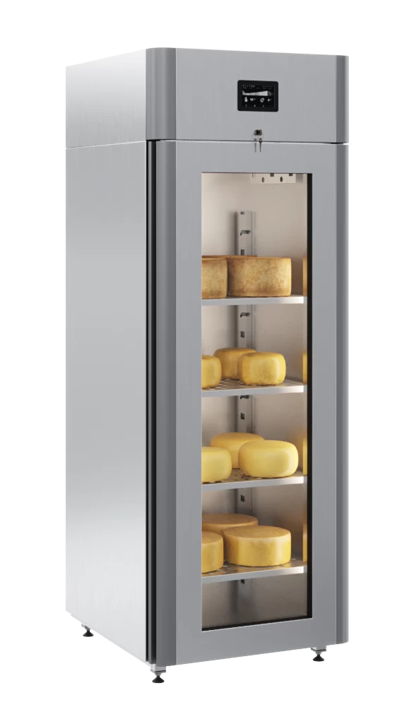 Шкаф холодильный Polair CS107 Cheese, стеклянная дверь