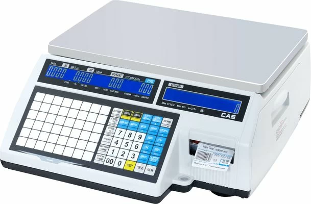 Торговые электронные весы самообслуживания CAS CL5000J-30 IB TCP-IP