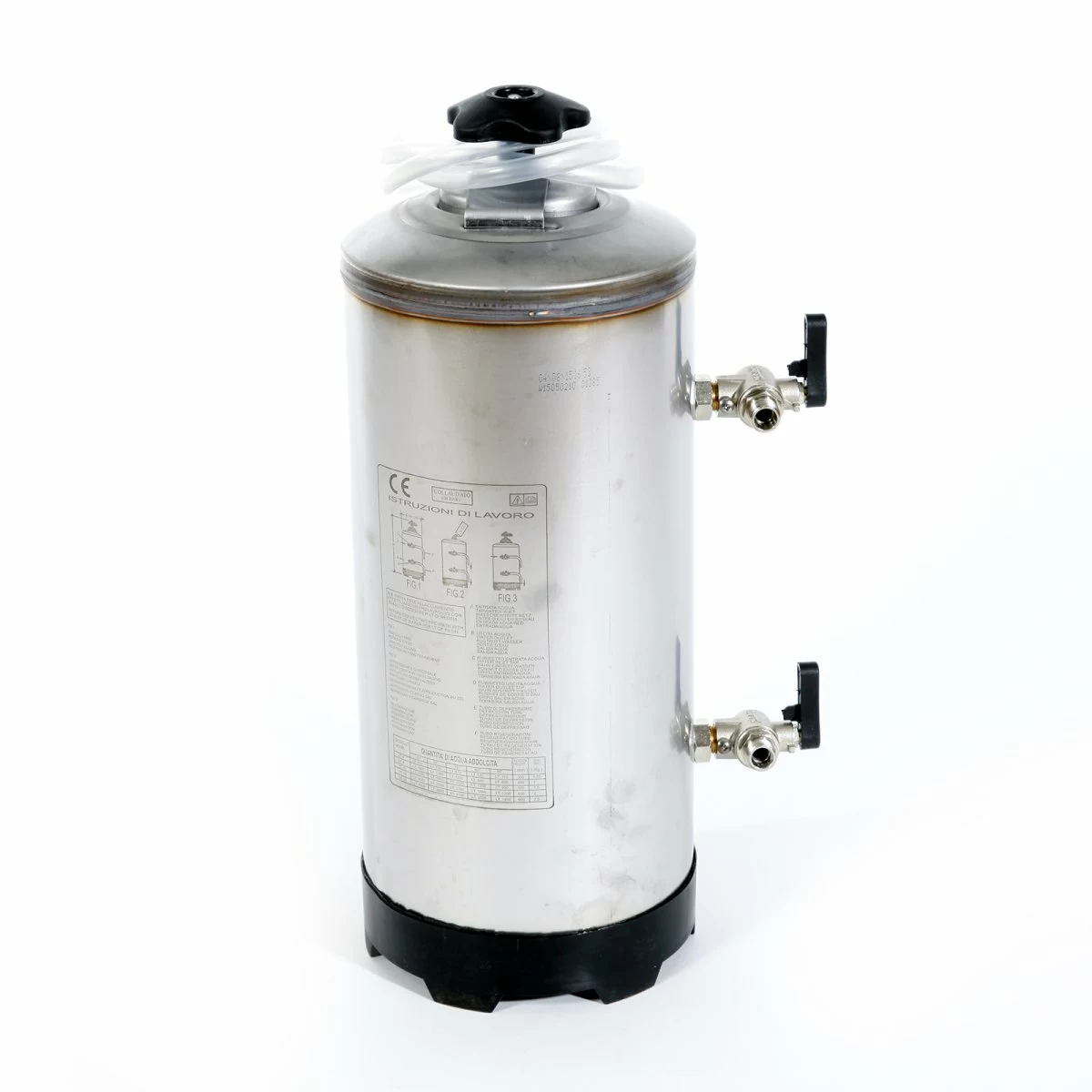 Водоумягчитель GSG INOX AD16MA8 из нержавеющей стали, 16л