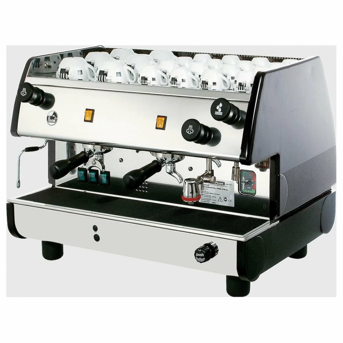 Кофемашина полуавтоматическая La Pavoni BART2MN черная