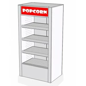 Витрина тепловая напольная RoboLabs VTP-084SR