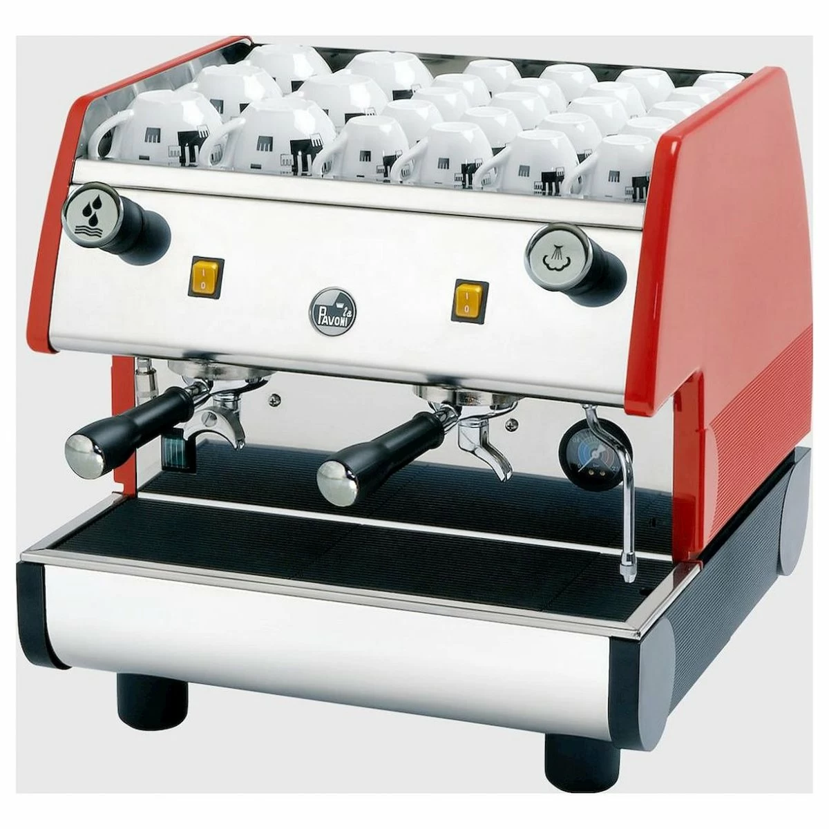 Кофемашина полуавтоматическая La Pavoni PUB2M красная
