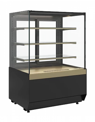 Нейтральная витрина Полюс Carboma KC70 N 0,9-1 LIGHT (версия 2.0) (9005-0109)