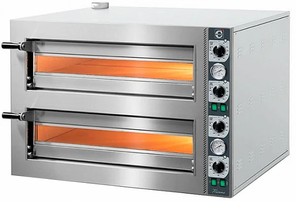 Печь для пиццы Cuppone Tiziano TZ435/2M-C5-CP