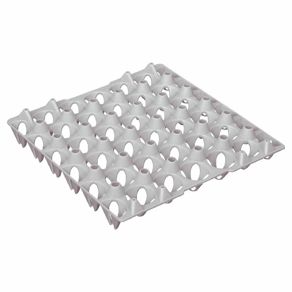 Ячейка 300*300*48 мм. белая, под куриное яйцо, для ящика (код 71471) 30 ячеек /1/3000/