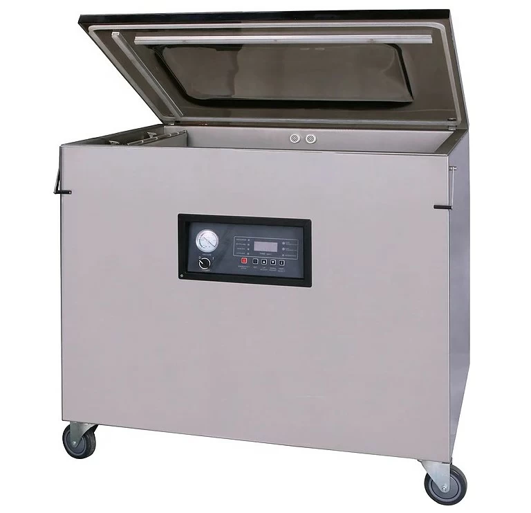 Напольная однокамерная вакуум-упаковочная машина Hualian Machinery DZ-800/2L (нерж. 380 В)