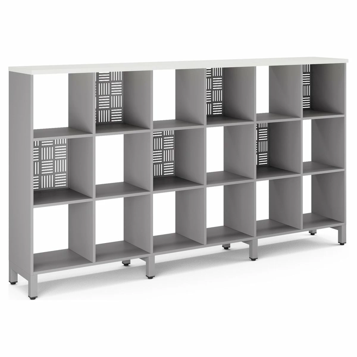 Стеллажная система Kobor SQ-3Х6 aluminum/premium