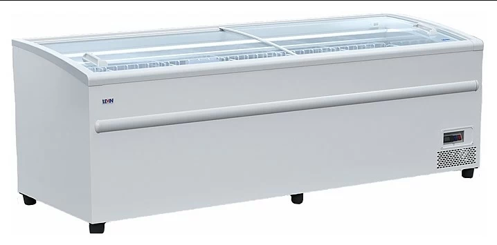 Ларь-бонета LEVIN ALPINA 250 НТ/СТ (RAL 7016) с корзинами