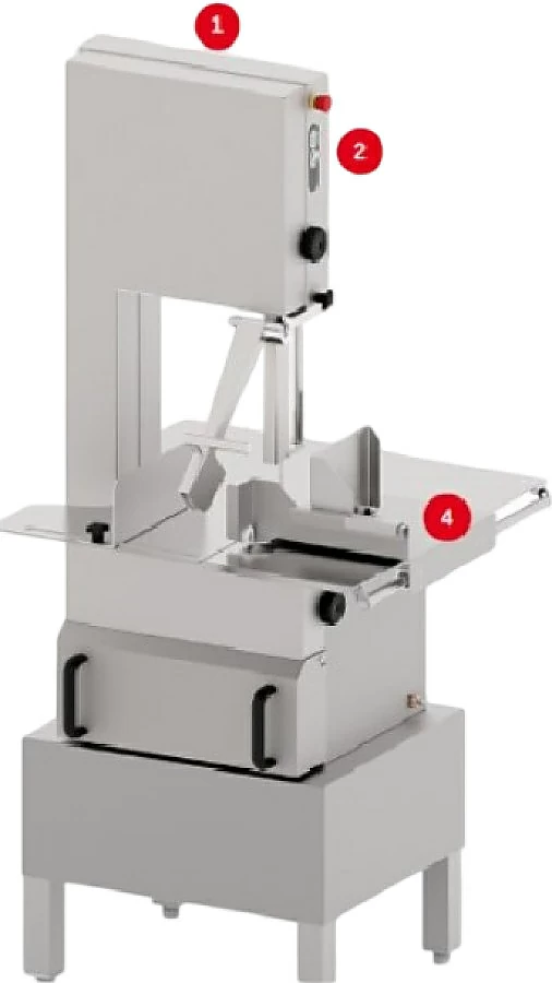 Пила для резки мяса Apach Cook Line ASWX155A 3Ф.