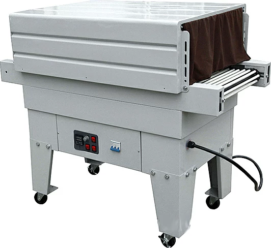Термоусадочный тоннель Hualian Machinery BS-4535LA для PE пленки (сетчатый конвейер)