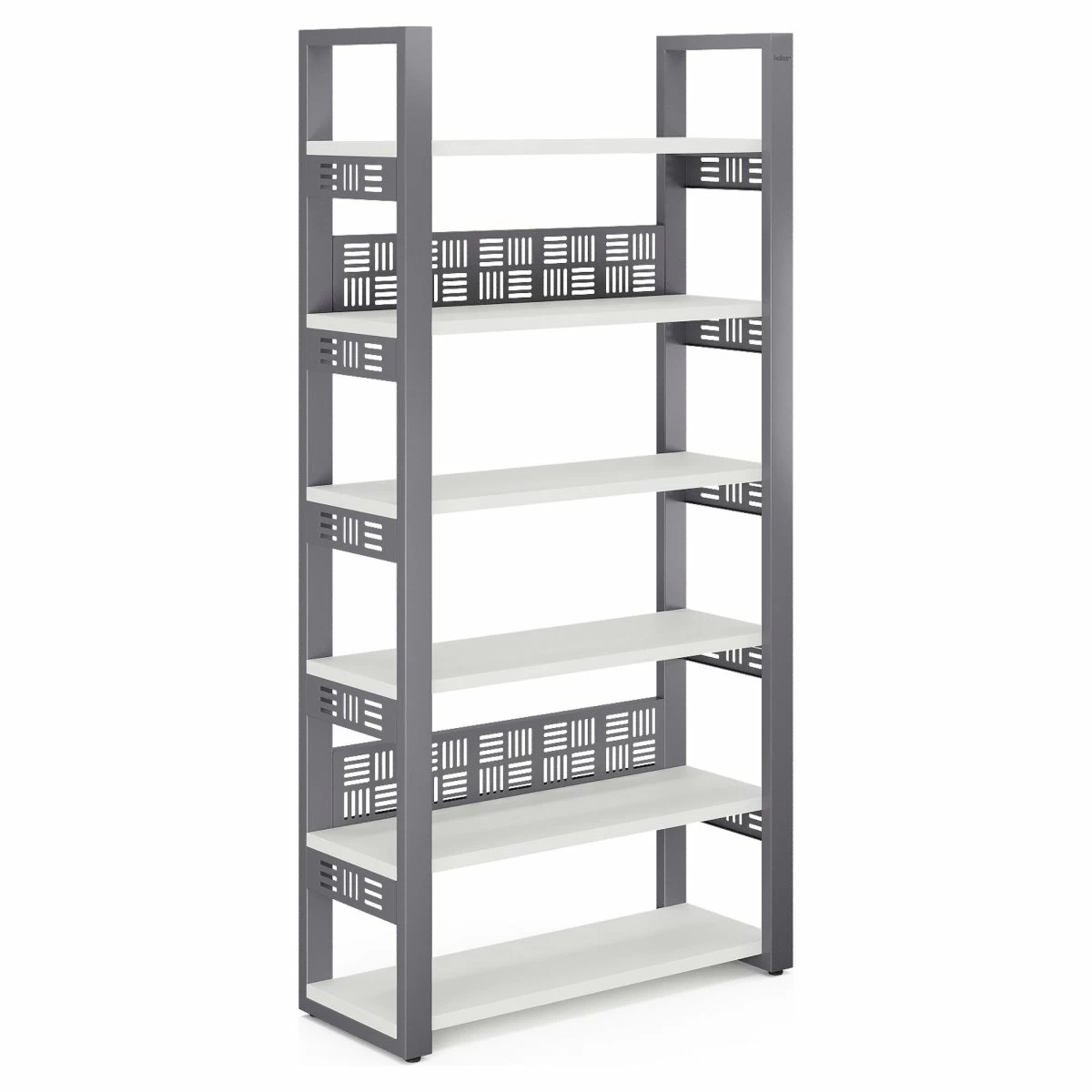 Стеллаж открытый Kobor SO6-140/36 graphite/premium