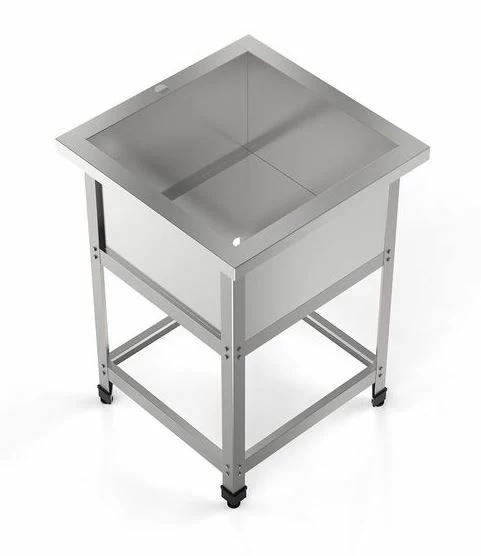 Ванна моечная GPsteel Стандарт ВМ-1 700/700/850 С (ВМ-1/600)