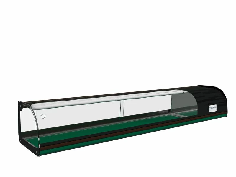 Витрина холодильная Полюс Carboma A37 SM 1,5-1 (ВХСв-1,5 суши-кейс)