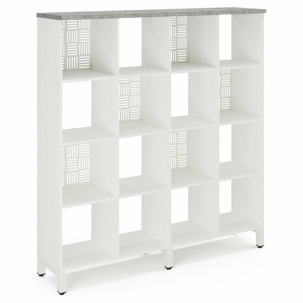 Стеллажная система Kobor SQ-4X4 white/chicago