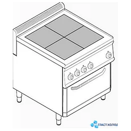 Плита электрическая Tecnoinox PFU70V7 616097