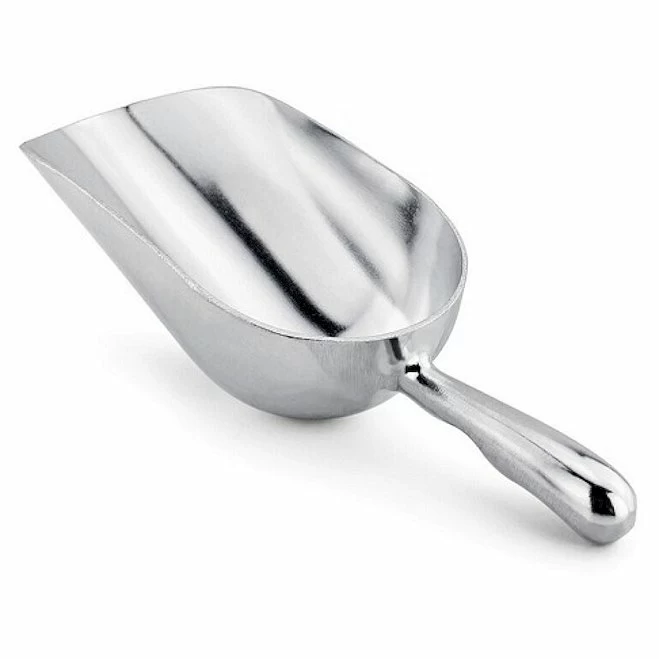 Совок для льда/сыпучих продуктов 110 мл. 190 мм. алюм MGsteel /1/