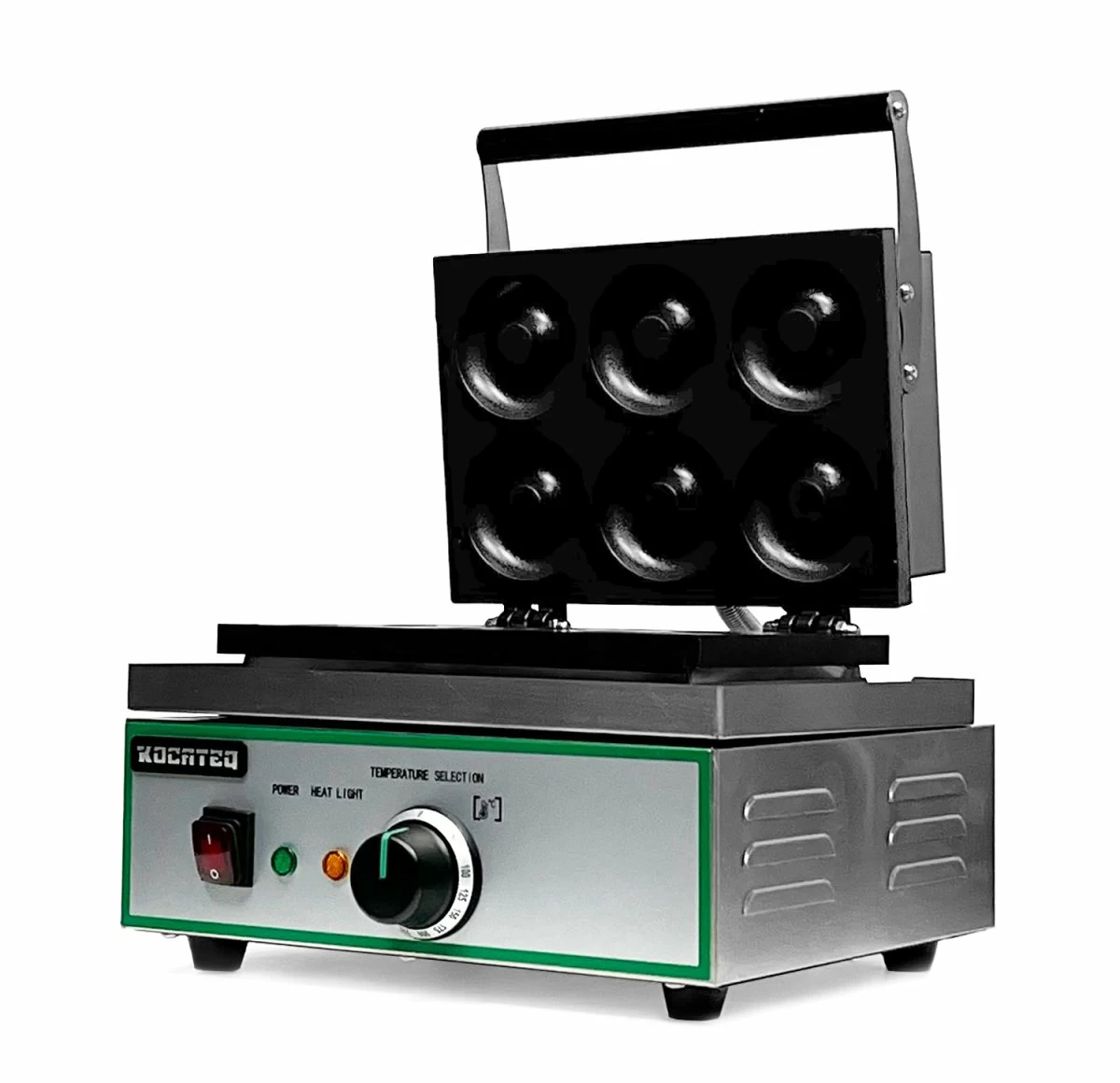 Вафельница Kocateq GH 15D GL для пончиков, 6 шт O75 мм