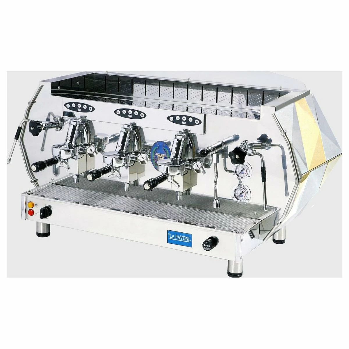 Кофемашина автоматическая La Pavoni DIA3SV золотая