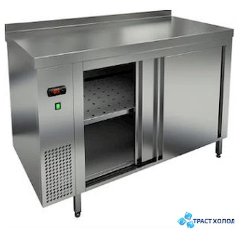 Стол подогреваемый пристенный двери купе HICOLD TS 14 SN