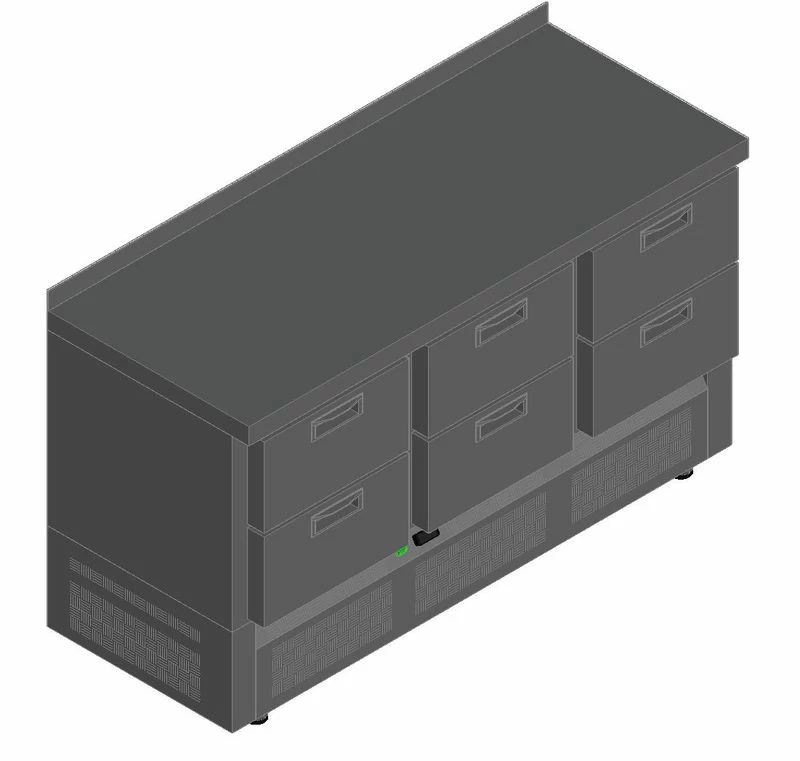 Стол с охлажд.шкафом HICOLD SNE 222/TN