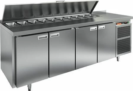 Стол охлаждаемый для салатов HICOLD SL1-1111GN (крышка)