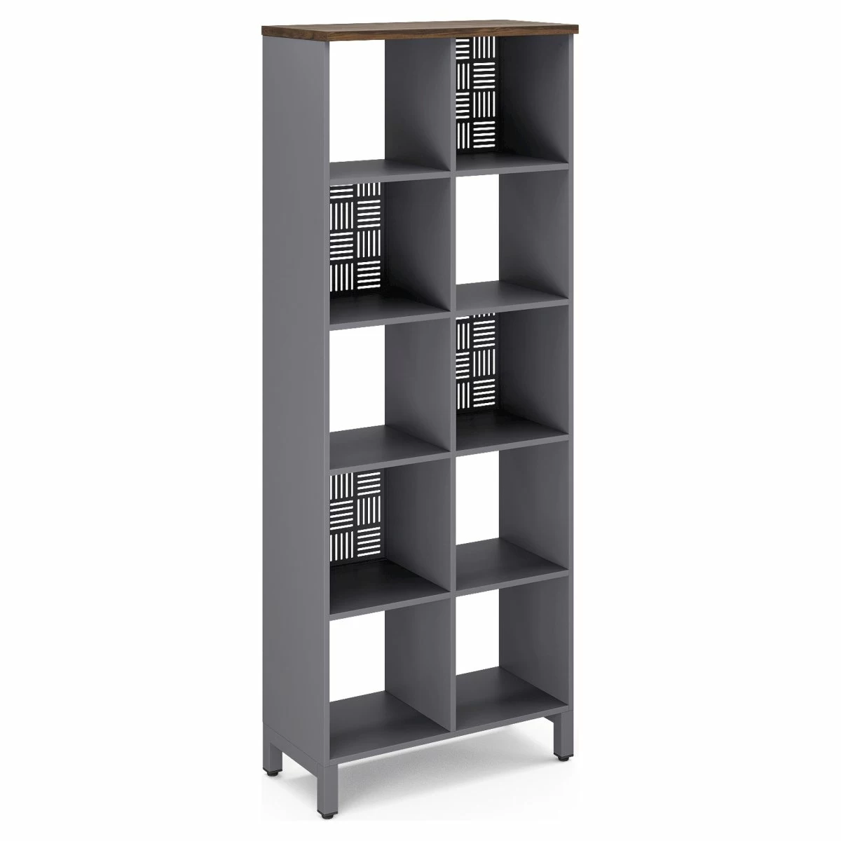 Стеллажная система Kobor SQ-5X2 graphite/charlston