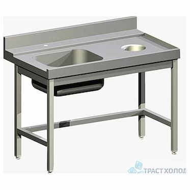 Стол для грязной посуды Apach Cook Line 1200мм 75446
