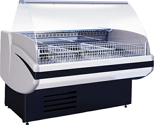 Витрина морозильная CRYSPI ВПН 0,42-0,85 (Gamma-2 M 1200) (RAL 6018)