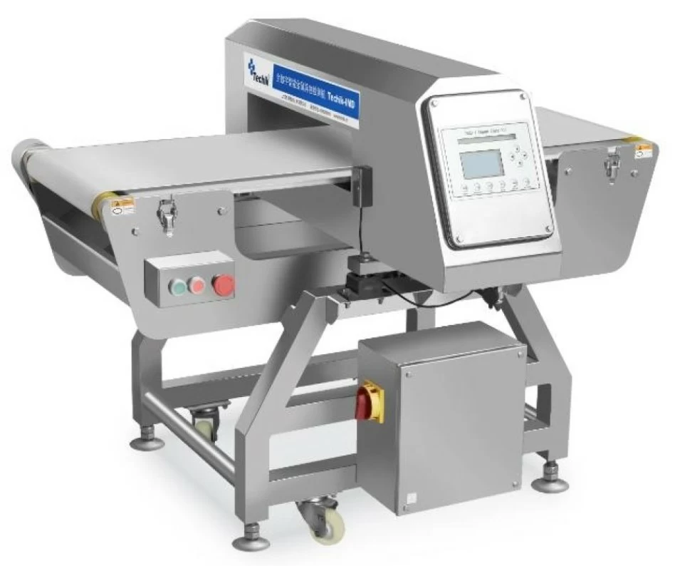 Металлодетектор конвейерного типа Hualian Machinery IMD-I-3015 (инвертор, длина транспортера 1500мм)
