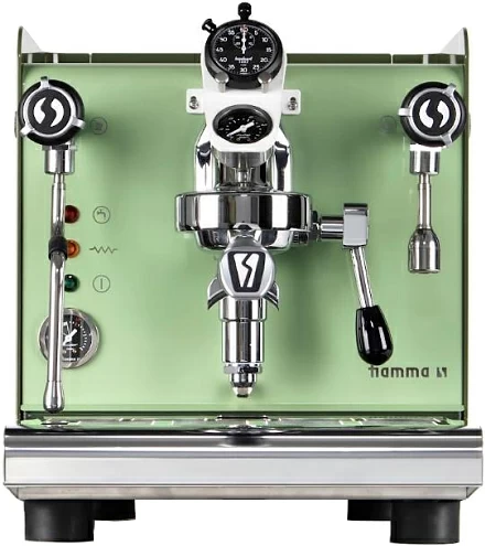 Кофемашина рожковая Fiamma NAU CLASSICA GREEN (полуавтомат, 1 группа)