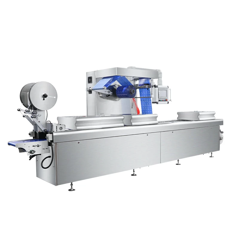 Термоформовочная машина Hualian Machinery HVR-420A (220*76.8*50 мм; 300*76.8*50 мм; вод.охл., газ., этикетировщик)