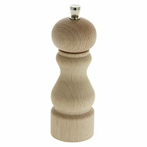 Мельница для соли h=14 см. (светлое дерево) De Buyer /1/6/
