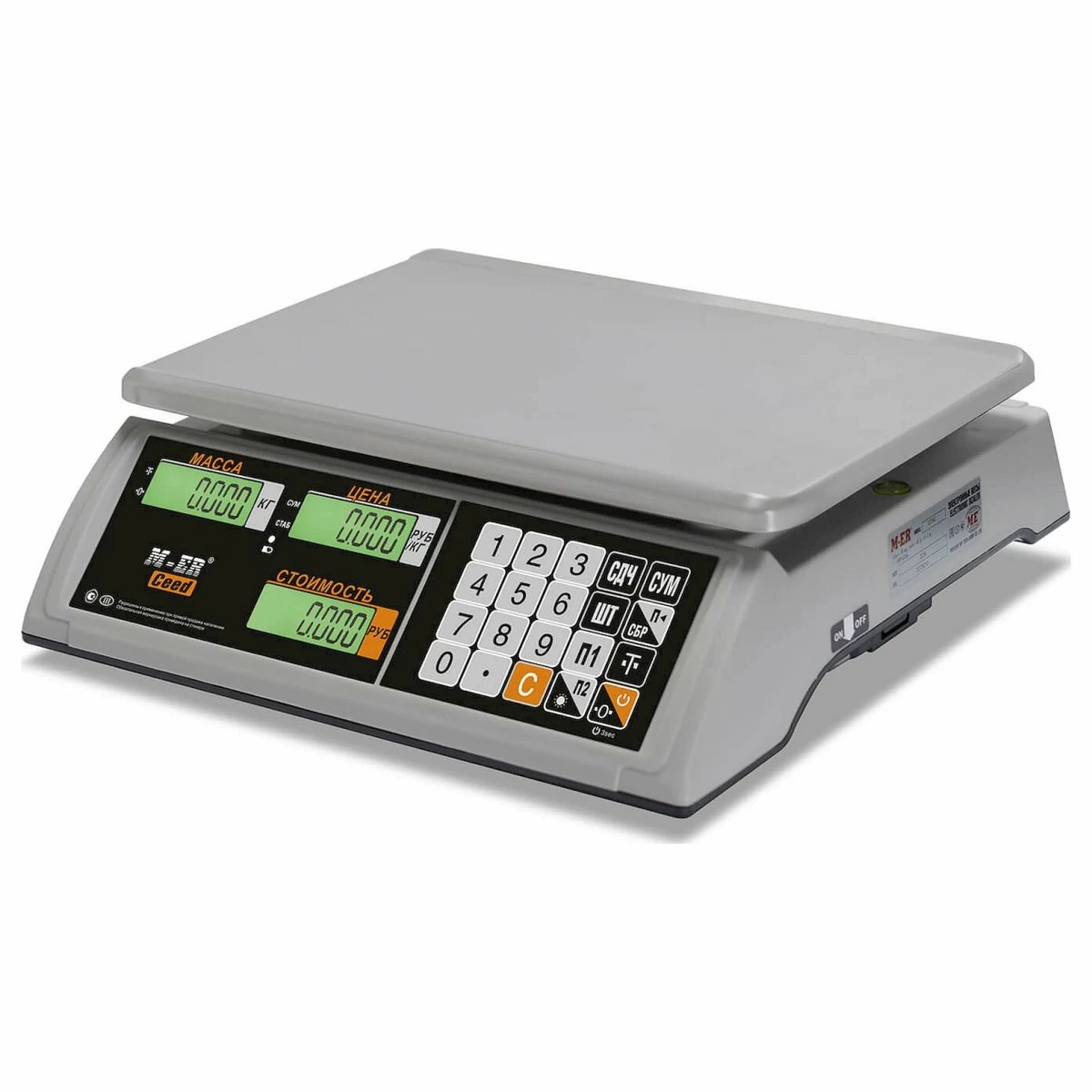 Весы торговые Mertech M-ER 327AC-32.5 LCD