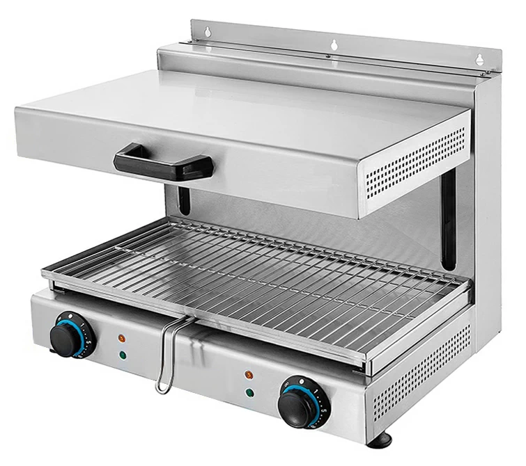 Гриль саламандра электрический с плавающей головкой Kocateq EB650ECO