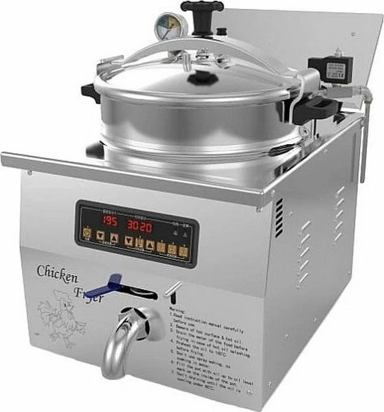 Фритюрница настольная под давлением одна ванна REDGASTRO MDXZ-16B