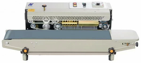 Запайщик пакетов PackVac DBF900 конвейерный горизонтальный