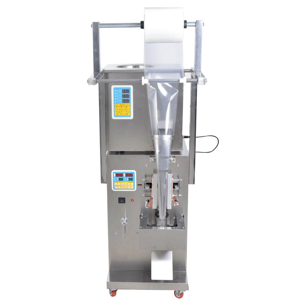 Автоматическая фасовочно-упаковочная машина Hualian Machinery DXDK-100 NEW (пакет подушка, ширина пленки 140 мм)
