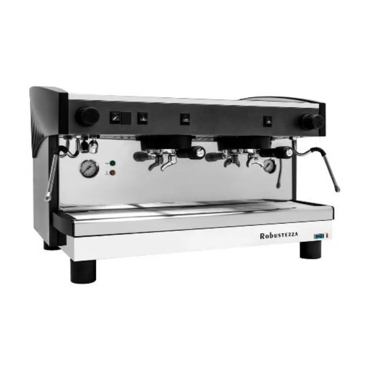 Кофемашина полуавтоматическая ROBUSTEZZA ST2M черная, высокие группы, 1Ф