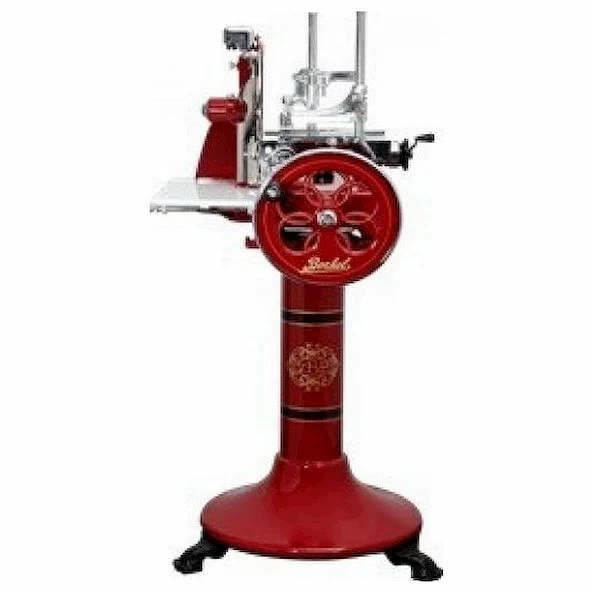 Слайсер Berkel FLYWHEEL (VOLANO) P15 на подставке красный
