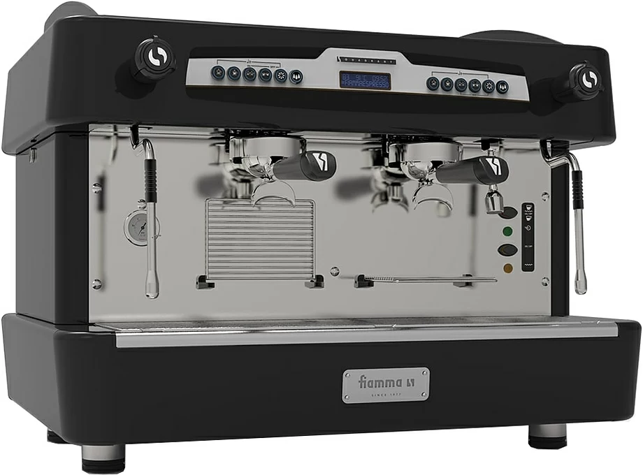 Кофемашина рожковая Fiamma QUADRANT 2 DSP TC BLACK (автомат , 2 группы)