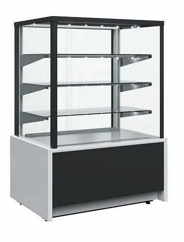 Витрина кондитерская Полюс Carboma LIGHT KC70 VM 0,9-1 (ВХСв - 0,9д Сube Техно)