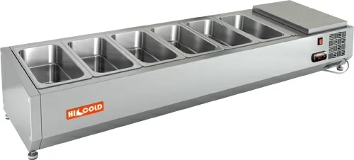 Витрина для ингредиентов Hicold VRTO 1425