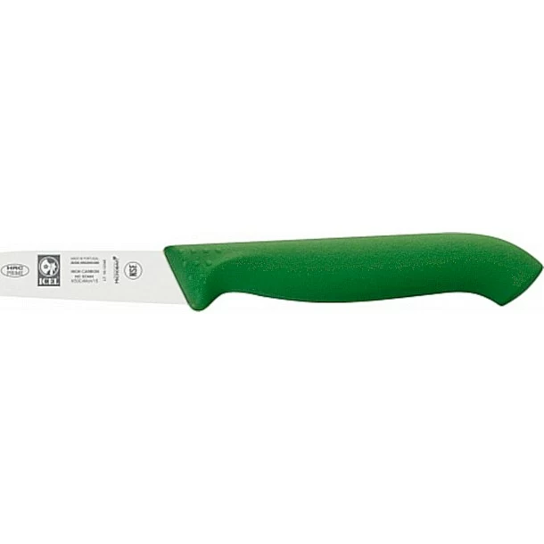 Нож для овощей 80/190 мм. зеленый HoReCa Icel /1/12/